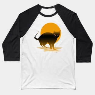 cat man Baseball T-Shirt